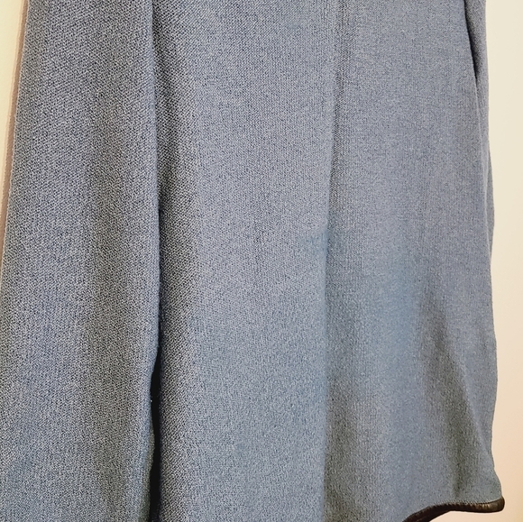 Don Sayres | Vintage Cardigan w/ Leather Trim (Size 6) - Picture 10 of 11